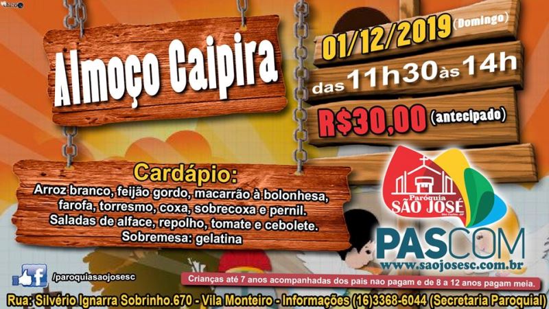 Grandioso Almoço Caipira