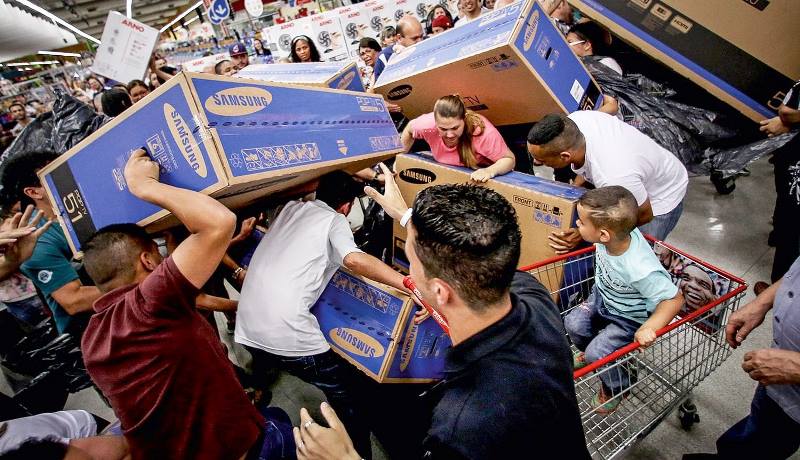 Varejo contabiliza venda recorde com Black Friday