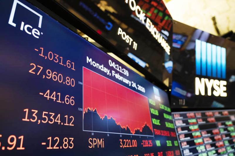 Bolsas dos EUA têm pior semana desde 2008
