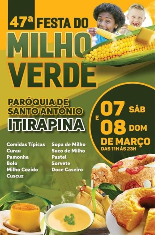 Vem aí, a Festa do Milho 2020