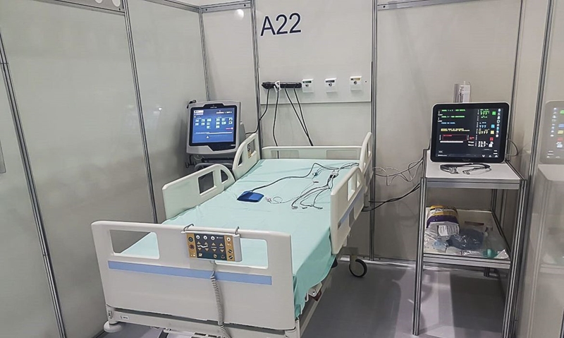 Prefeitura desativa ala de hospital de campanha