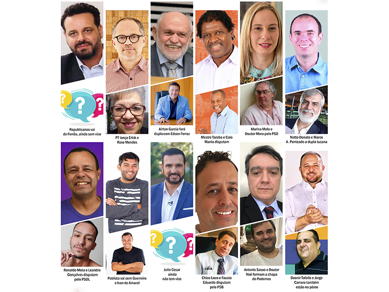 São Carlos terá 12 candidatos a prefeito