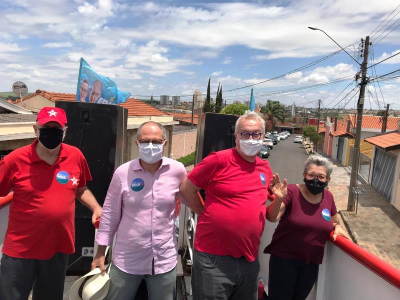 Carreata de Erick Silva percorre obras dos governos petistas