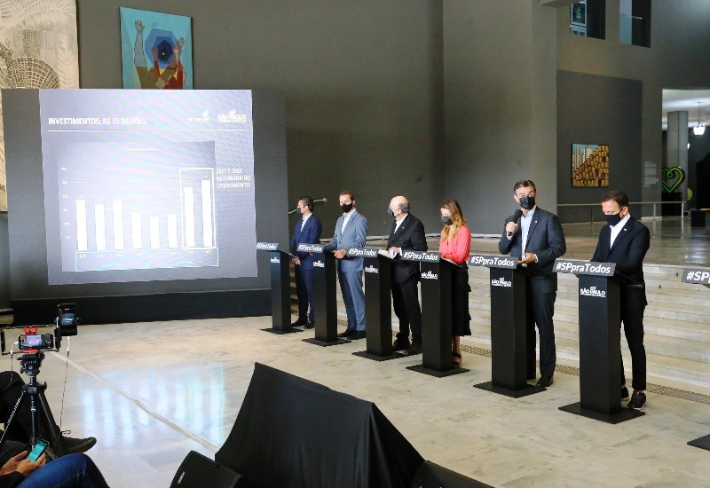 Estado anuncia orçamento de 2022 com investimento recorde de R$ 50 bilhões