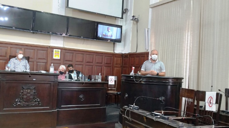 Câmara e Prefeitura pedem apoio do comércio e indústria para vacinação contra Covid-19