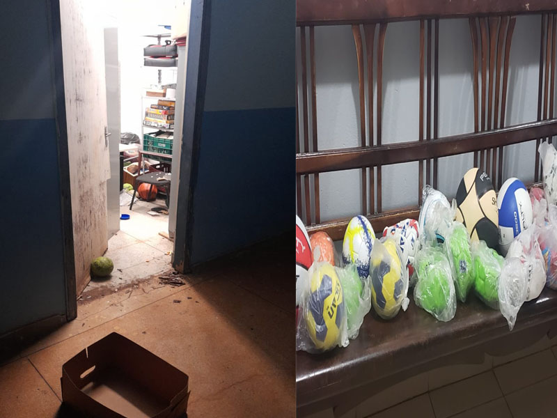 Homem é preso por tentativa de furto em escola no Santa Felícia