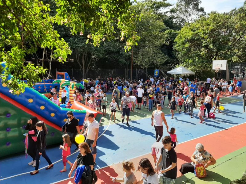 Dia do Brincar lota Parque do Bicão