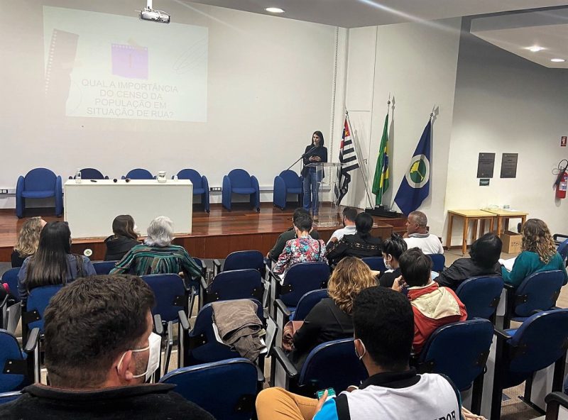 Cidadania divulga dados da população em situação de rua