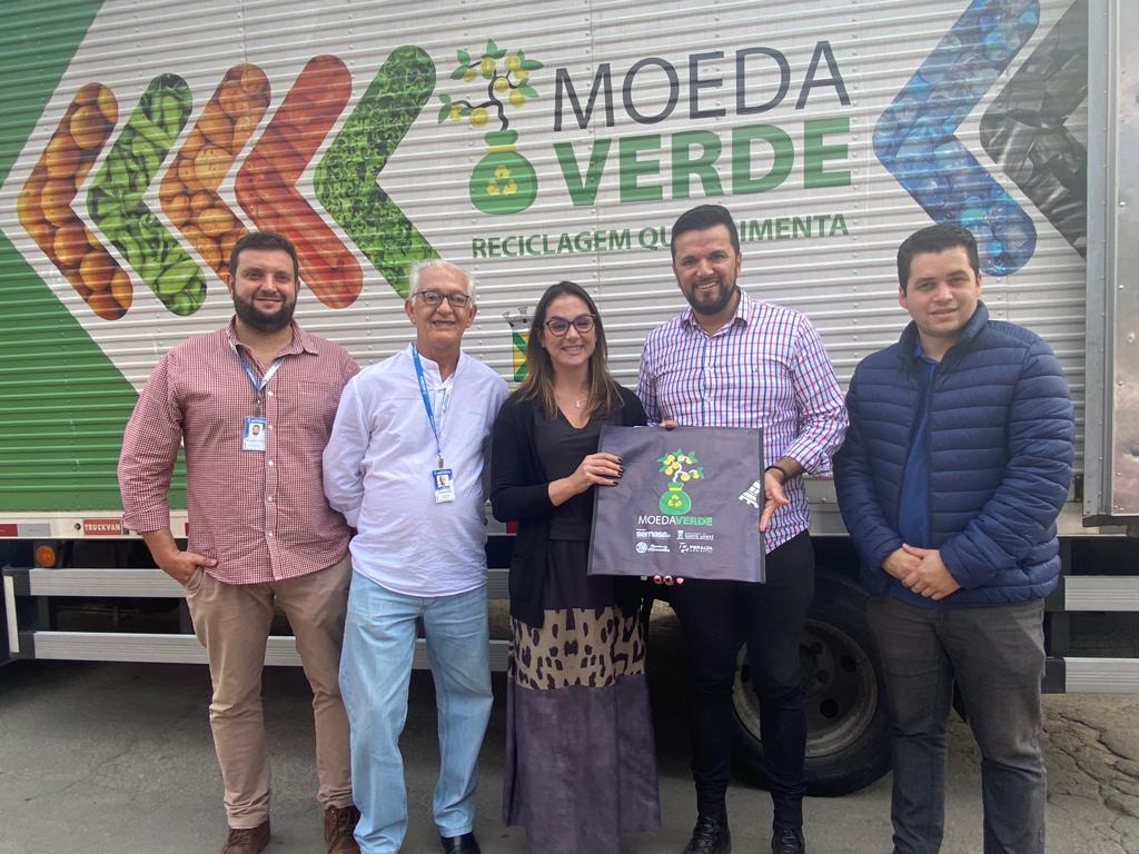 Rodson visita Santo André para conhecer Programa Moeda Verde