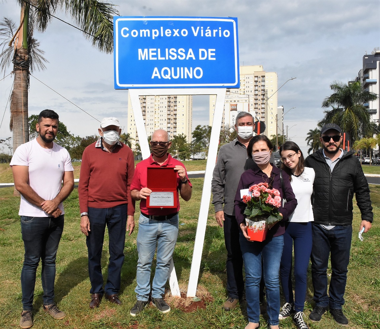 Prefeito Airton Garcia inaugura Complexo Viário “Melissa de Aquino”