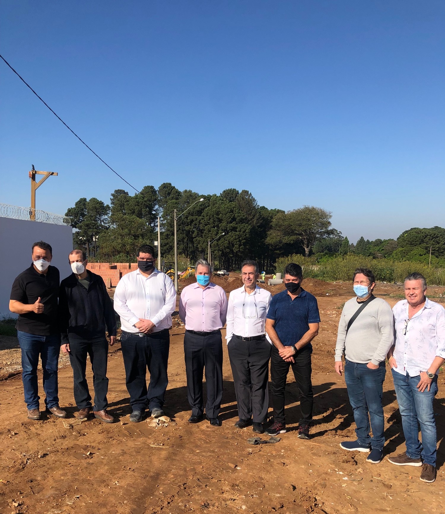 Acisc acompanha obras da Prefeitura