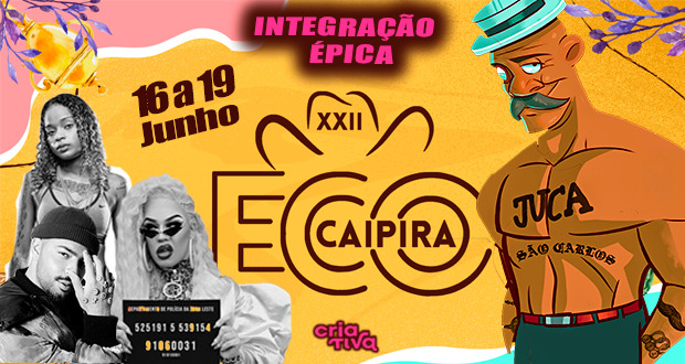 A integração de JUCA e ECO CAIPIRA começa hoje