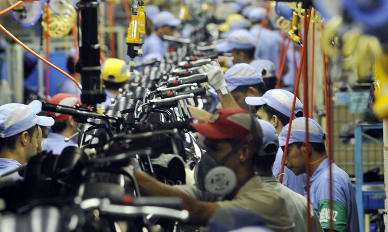 Produção de motocicletas cresce 26% em outubro