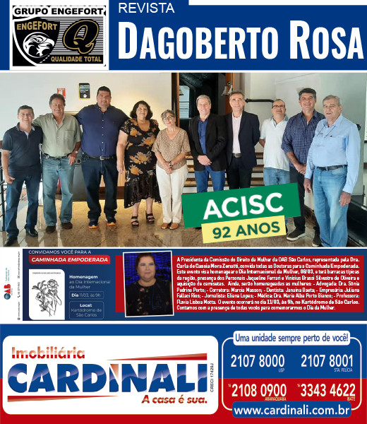 Coluna Dagoberto Rosa – 05/03/2023