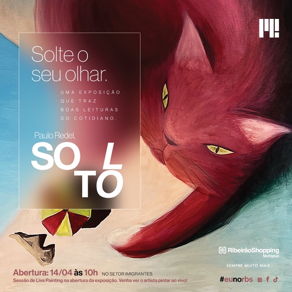 RibeirãoShopping inaugura exposição de arte nesta sexta-feira