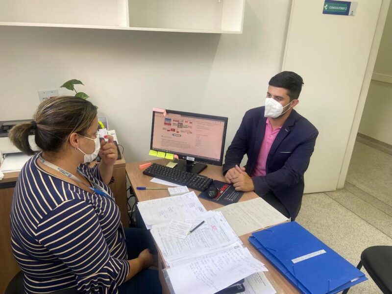 Bruno Zancheta elabora relatório após visitar todas unidades de saúde
