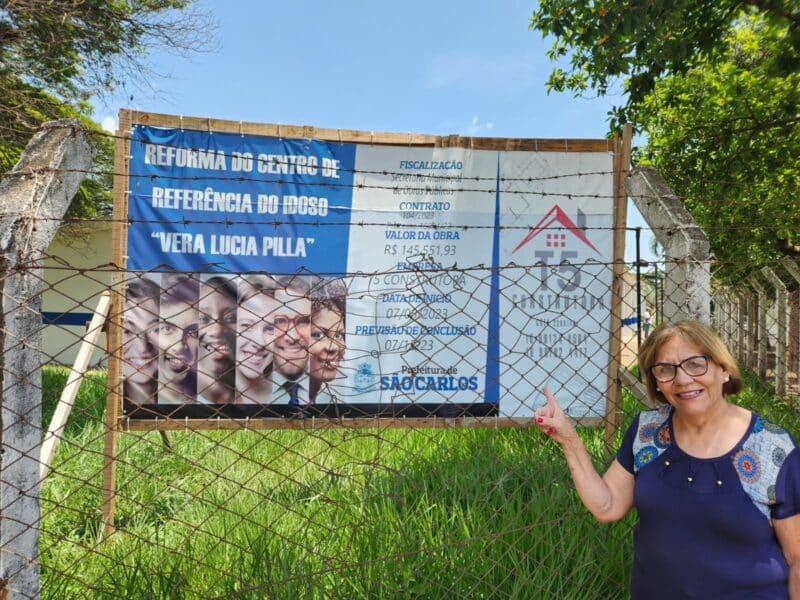 Prefeitura atende pedido de Cidinha e reforma no Centro de Referência do Idoso