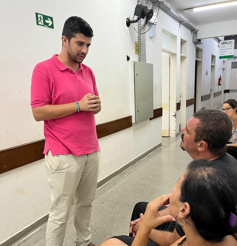 Bruno Zancheta acompanha plantão noturno
