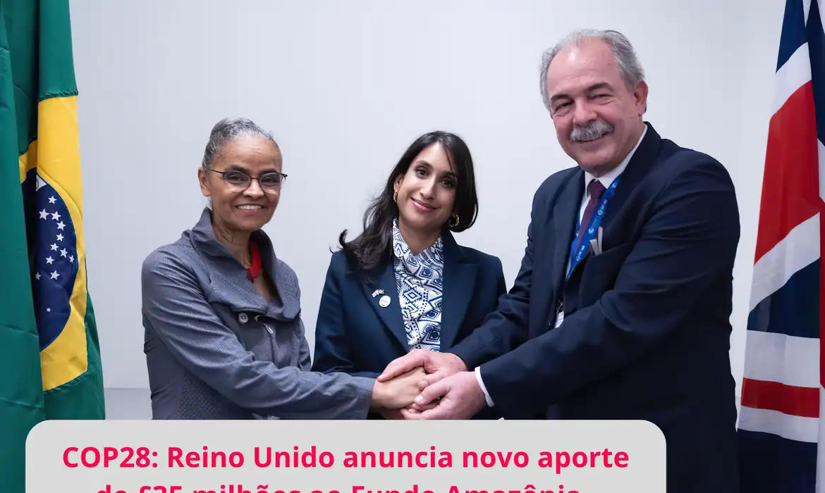 Reino Unido anuncia mais R$ 215 milhões