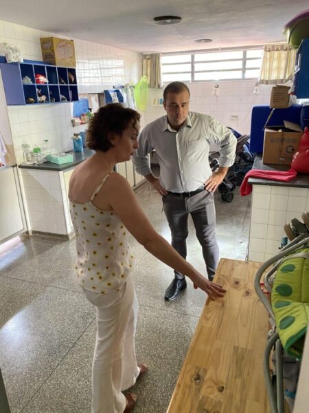 Gustavo Pozzi visita CEMEI Papa João Paulo II