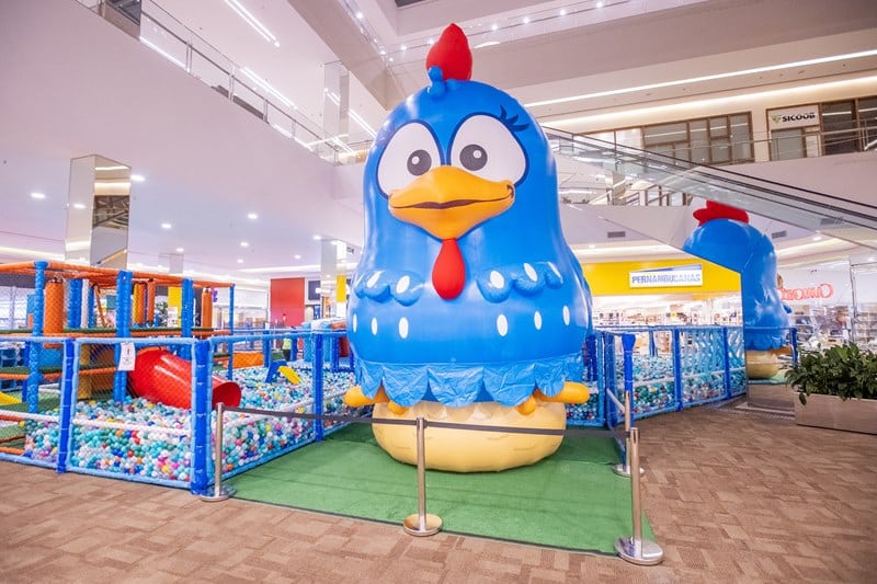 Circuito da Galinha Pintadinha chega ao RibeirãoShopping