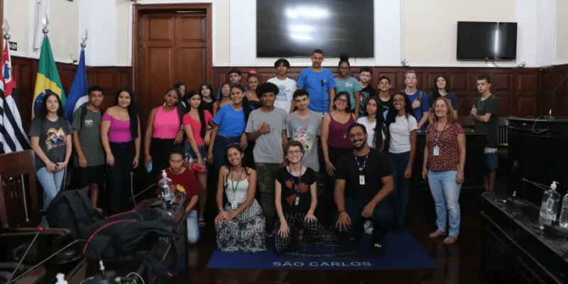 Alunos do SENAC participaram do projeto