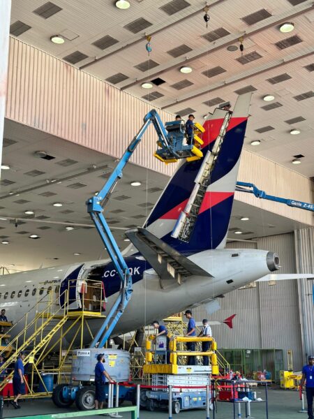 LATAM recebeu 288 aviões estrangeiros após internacionalização