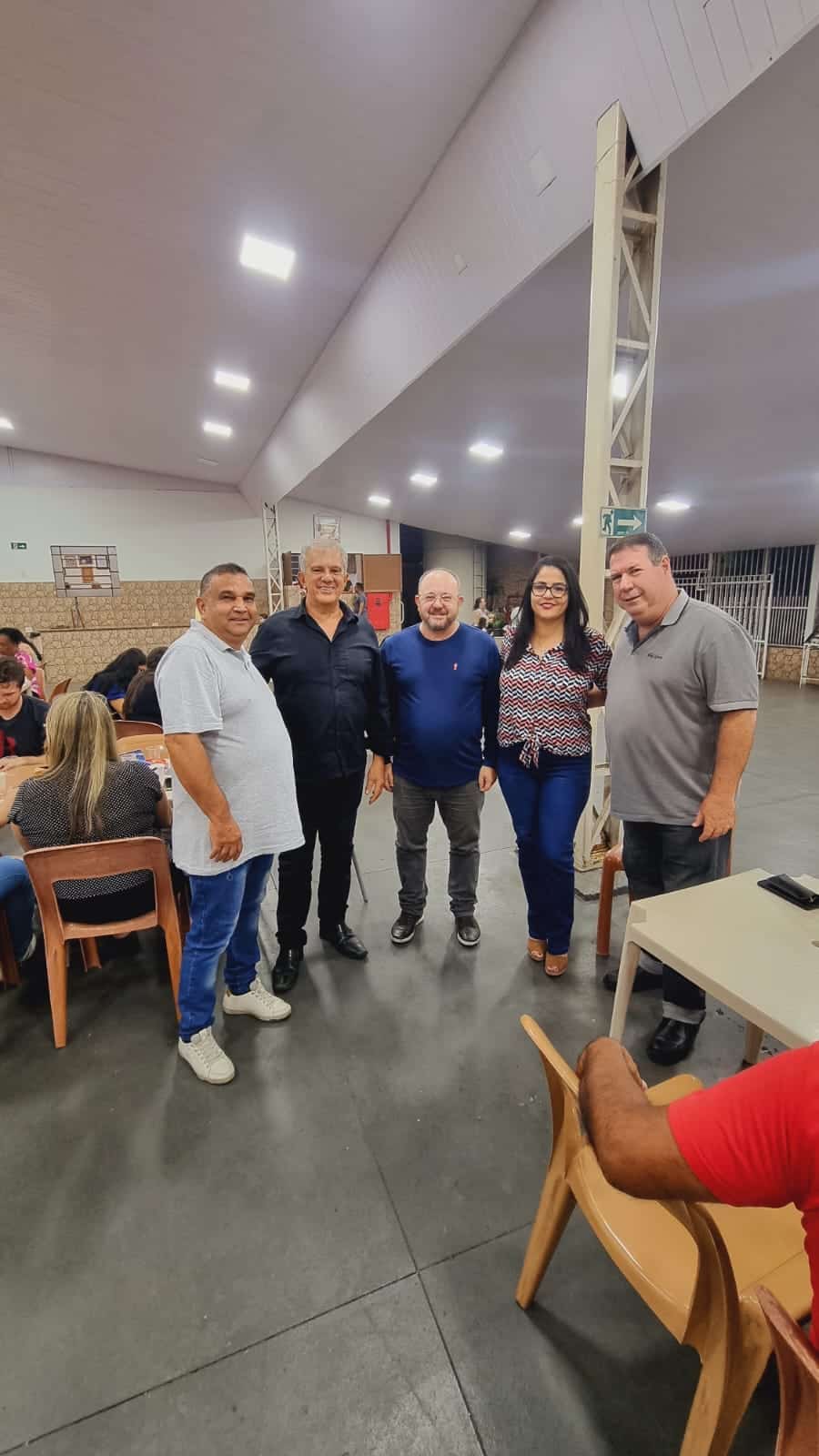 Andréia Tofollo participa de diversos eventos no último final de semana