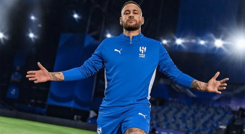 Com que físico Neymar chegaria?