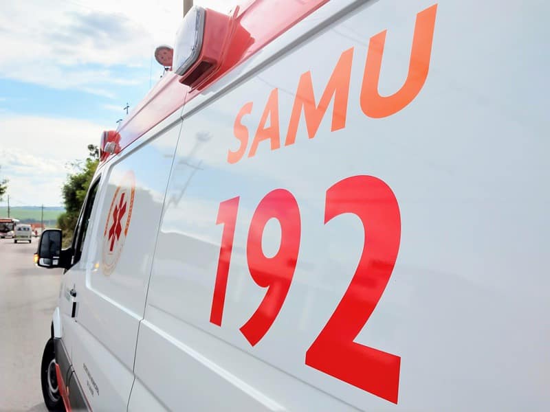 Motociclista se fere em colisão no Santa Felícia