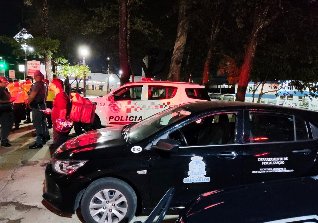 Veículos são recolhidos na Operação Escapamento