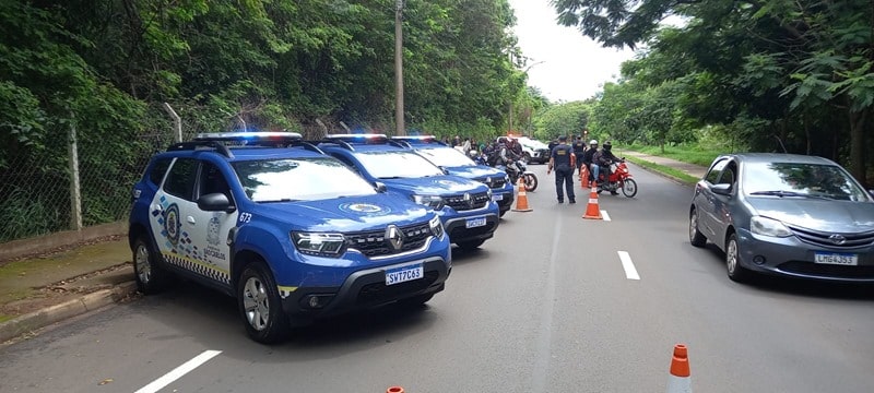Guarda Municipal realiza operação no trânsito em São Carlos