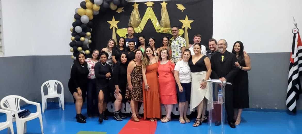 Formatura na Escola Dulce