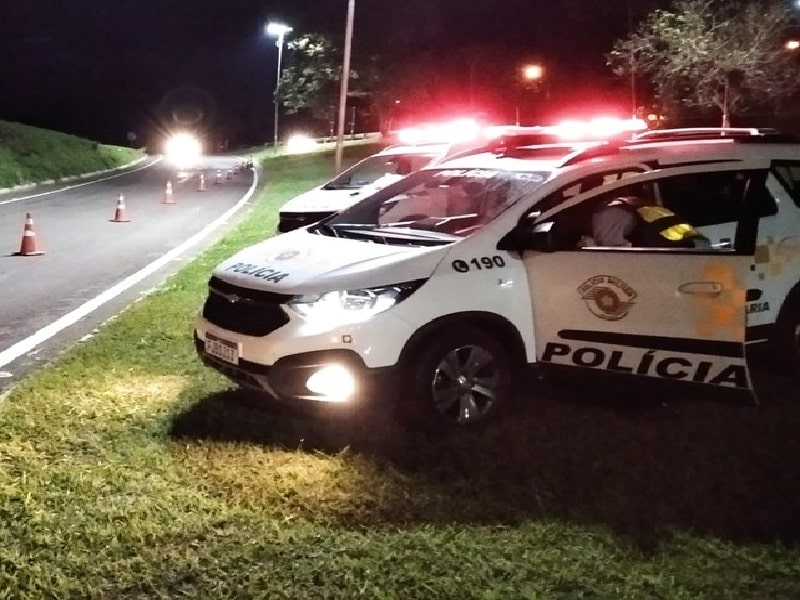 Motociclista fica ferido após atropelar capivara na Rodovia SP-215, entre São Carlos e Descalvado