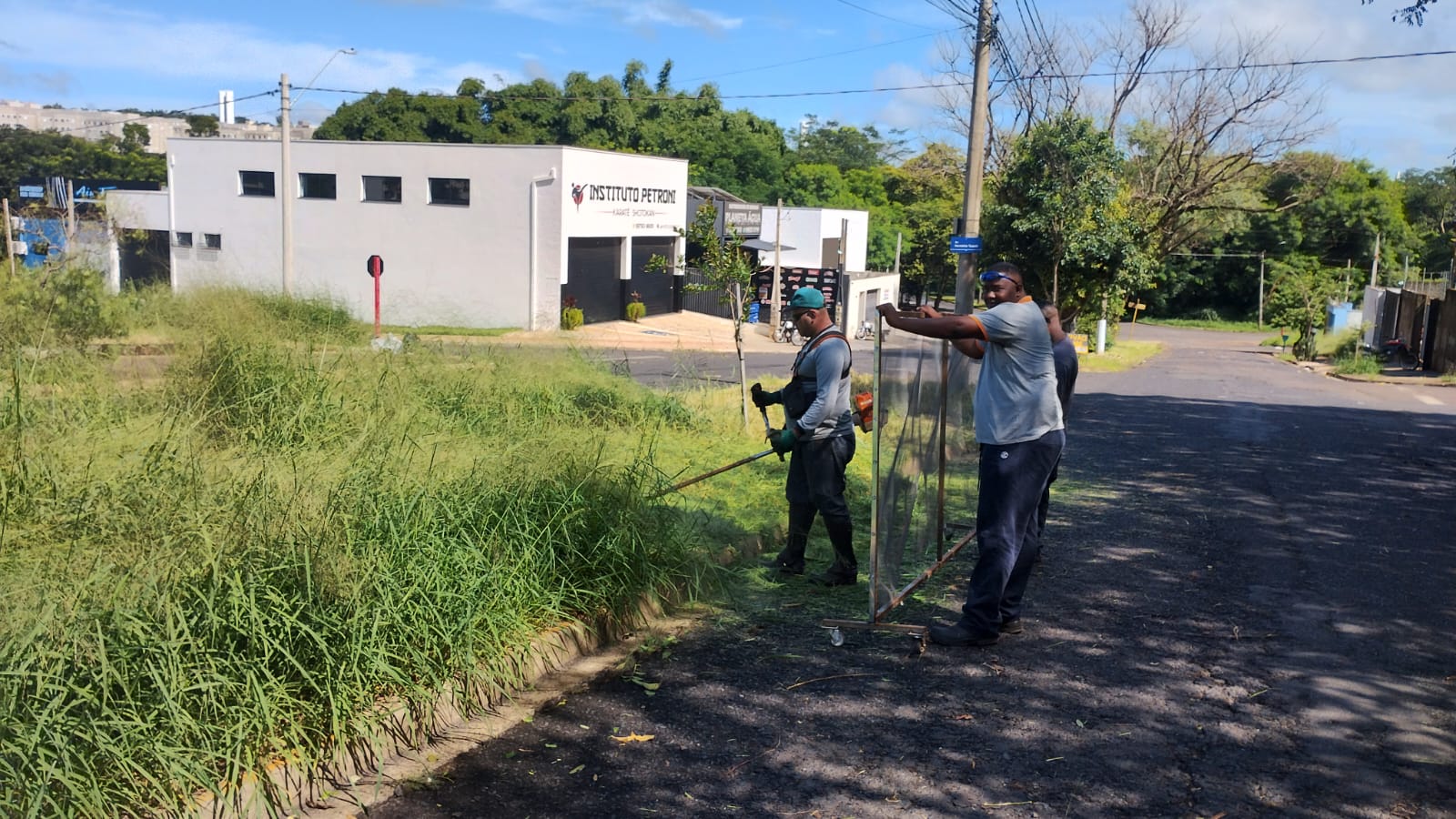 Iniciados serviços de limpeza