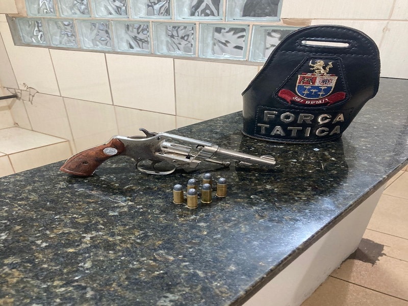 Força Tática prende acusado de roubo em supermercado no Jd. Embaré