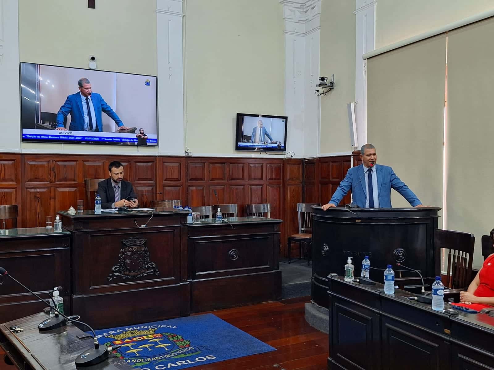 Lucão promete exercer mandato conciliador