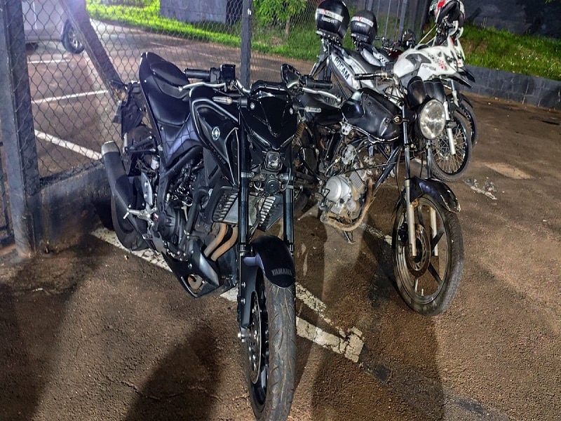 Força Tática e Rocam detém menor com motos com queixa de roubo/furto