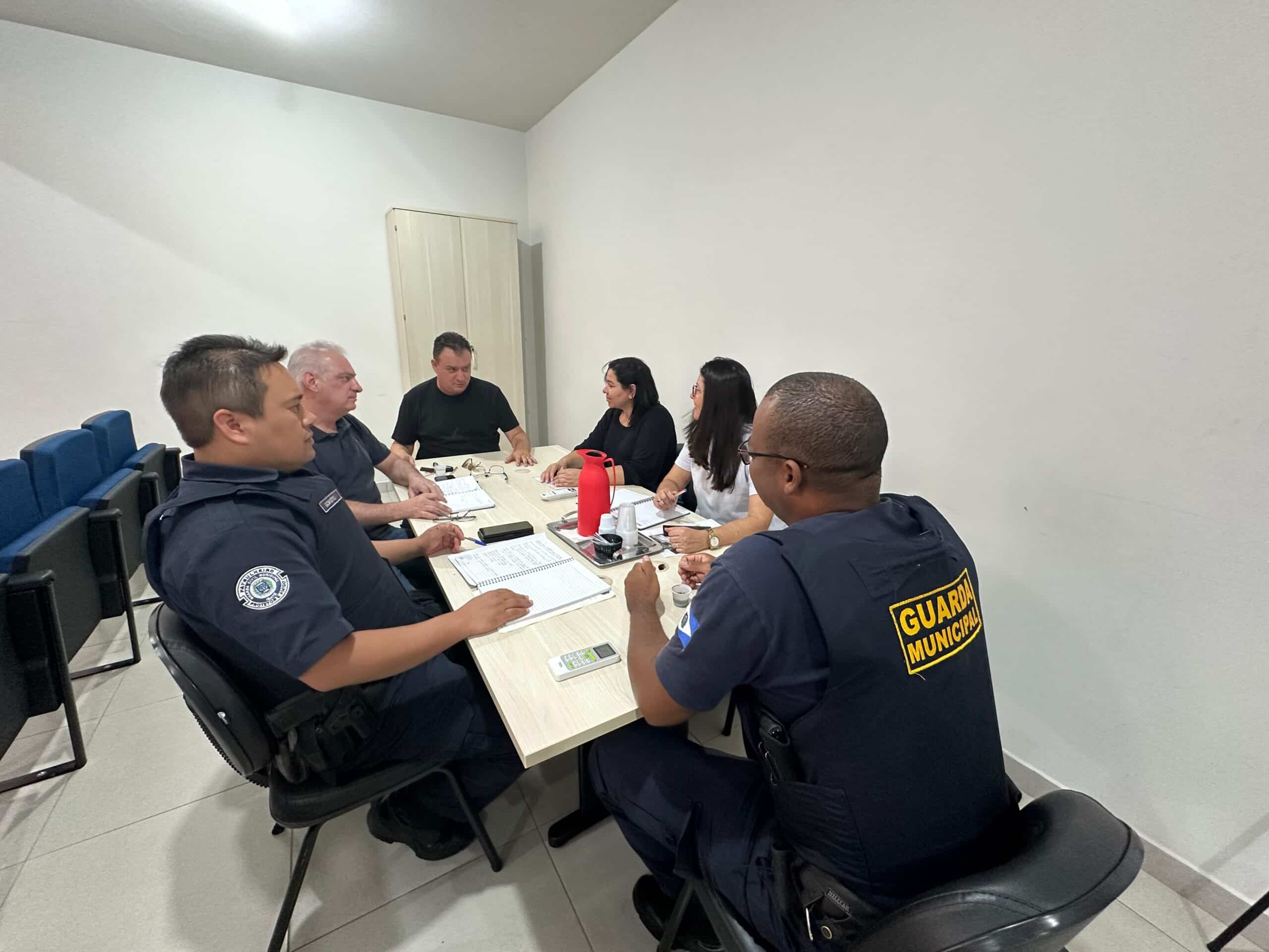 Reunião define segurança