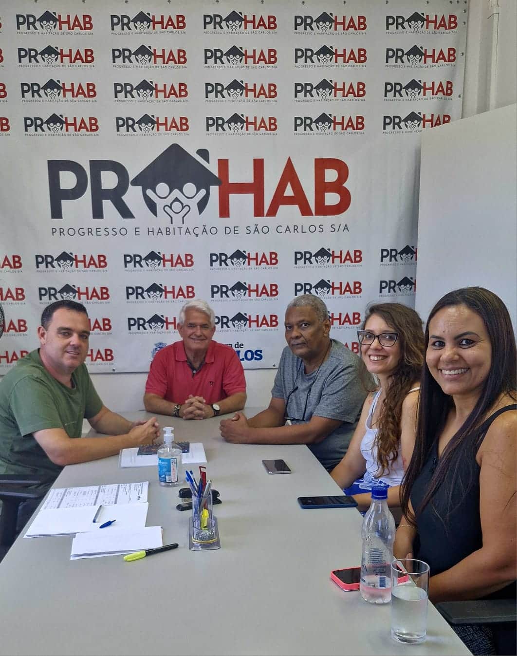 PROHAB recebe Comissão de Autodeclaração e Heteroidentificação