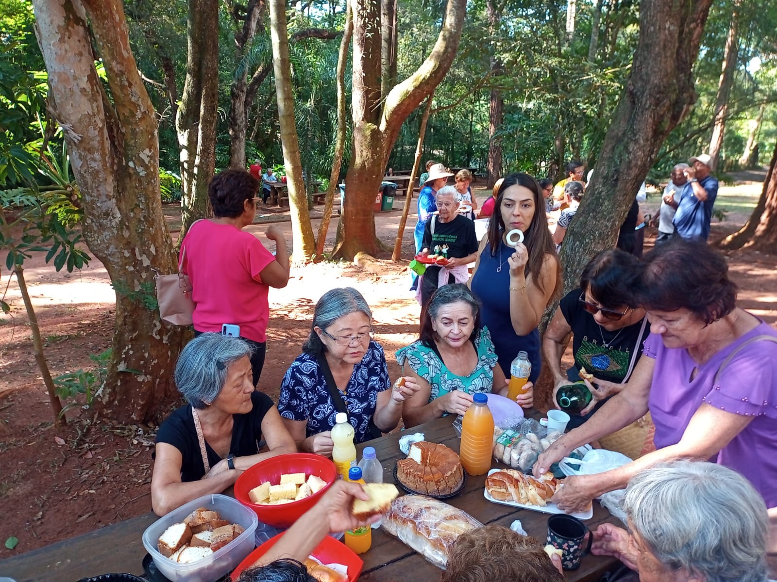 Melhor Idade visita Parque Ecológico