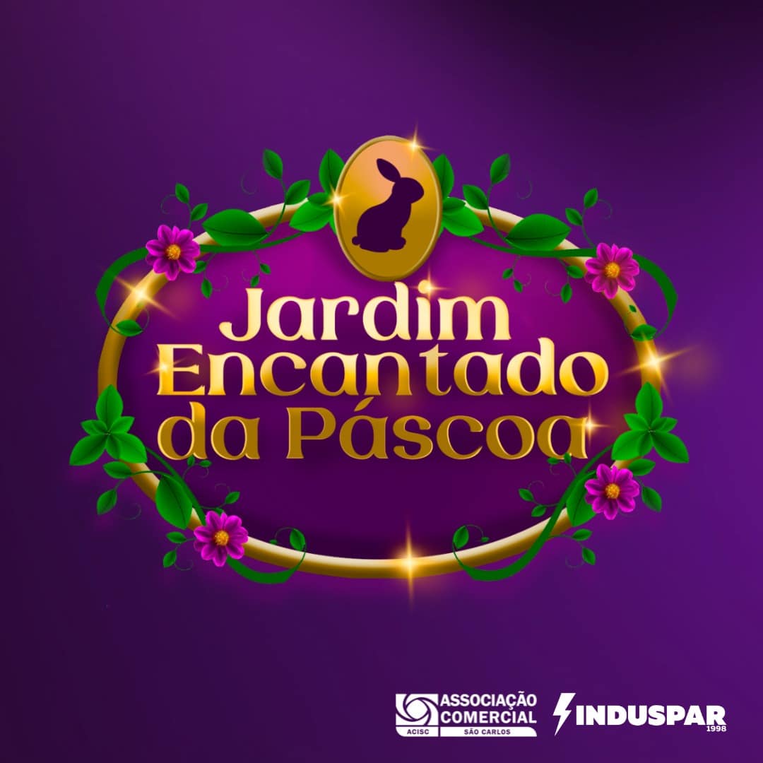 ACISC inaugura o Jardim Encantado da Páscoa nesta quinta-feira (3)