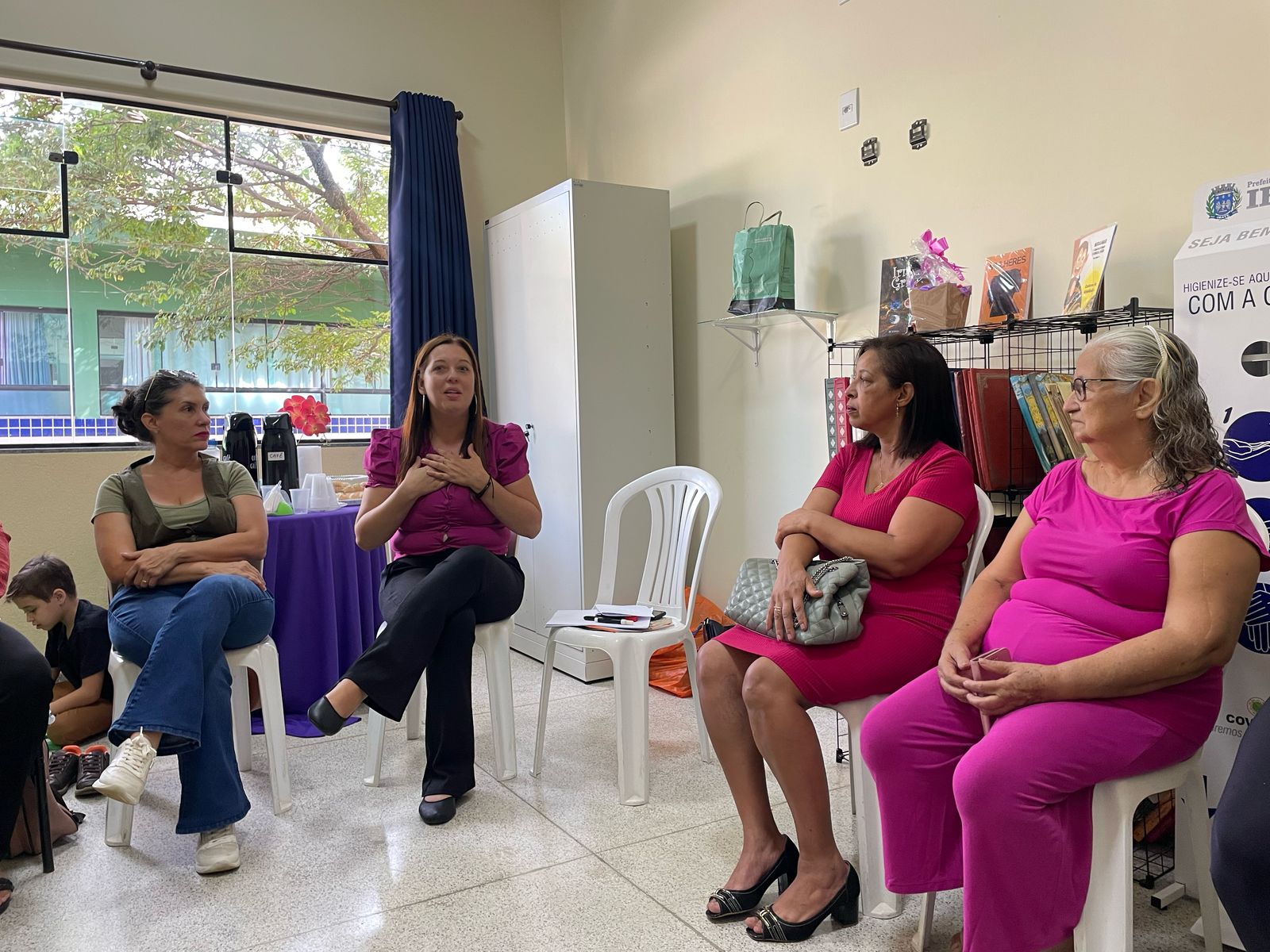 Biblioteca promove roda de conversa