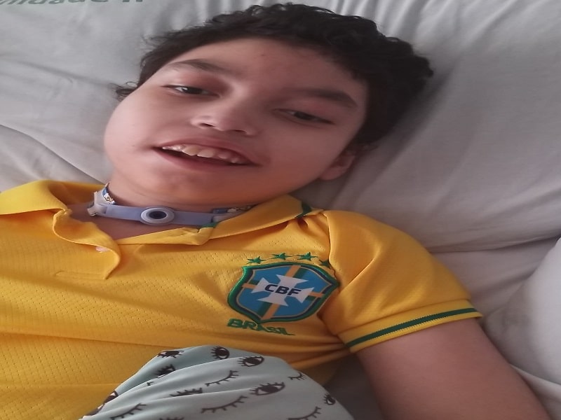 Vaquinha busca ajudar Davi, menino de 11 anos em cuidados paliativos