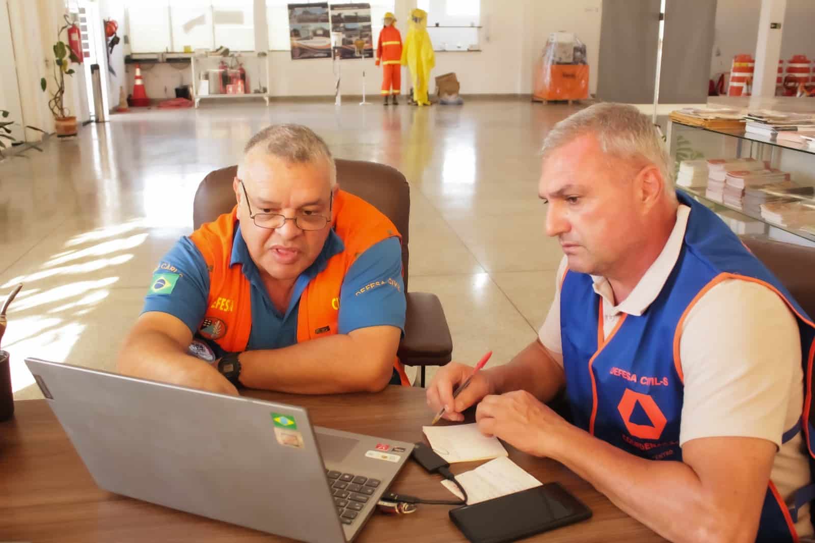 Coordenador se reúne com diretor da Defesa Civil de São Carlos