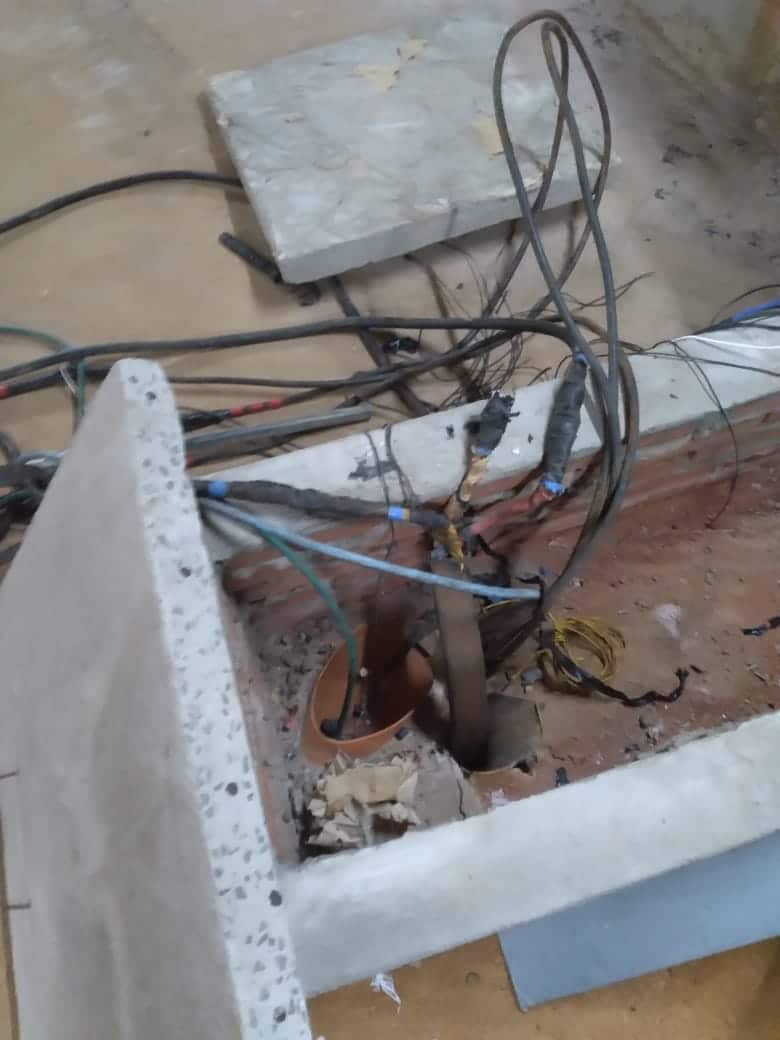 SAAE registra furto de fios elétricos no Douradinho