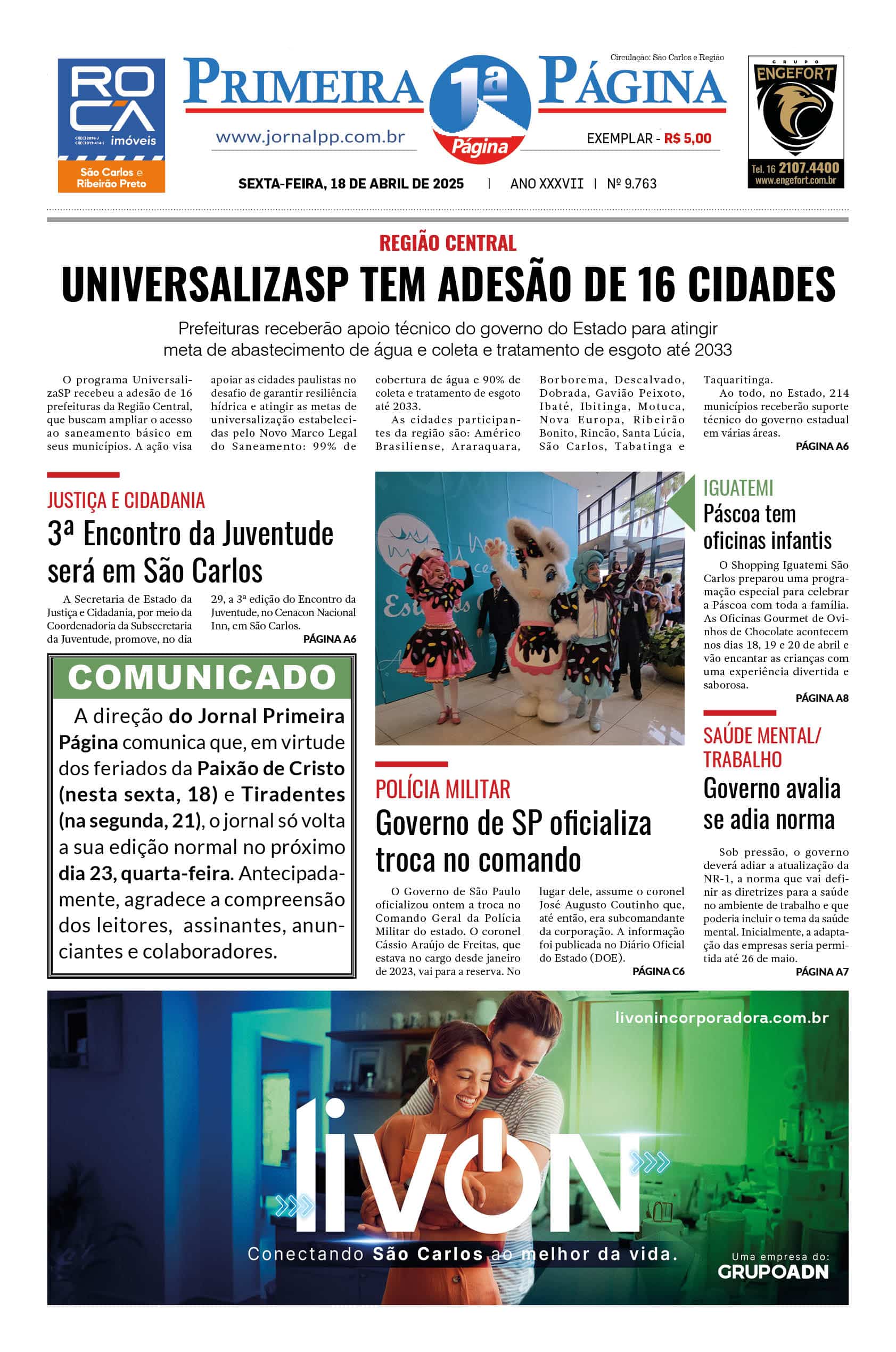 Jornal – 18/04/2025